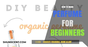 Creating Scents: A Beginner's Guide to Making Perfume