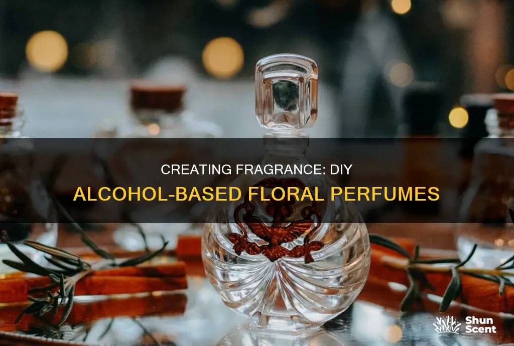 how to make perfume from flower petals with alcohol