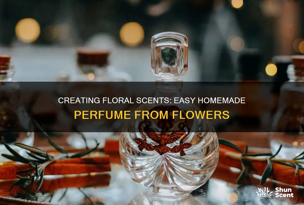 how to make perfume from flowers easy