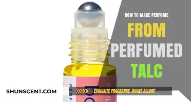 Make Perfume from Perfumed Talc: DIY Guide