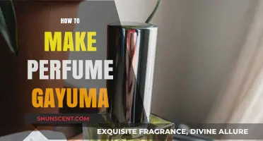 Creating a Magical Gayuma Perfume