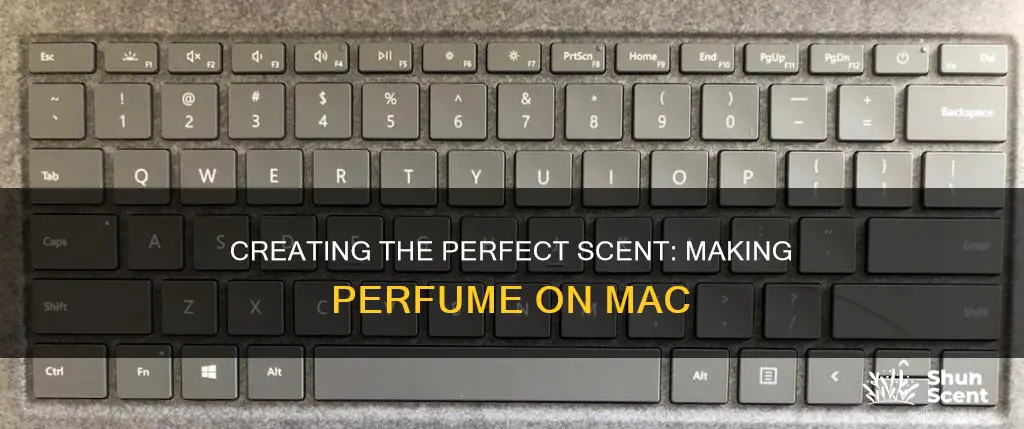 how to make perfume number sign on mac