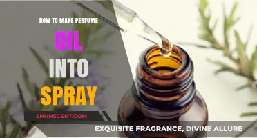Transforming Perfume Oil: DIY Spray Creation