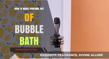 Crafting Perfume from Bubble Bath: A Creative DIY Guide