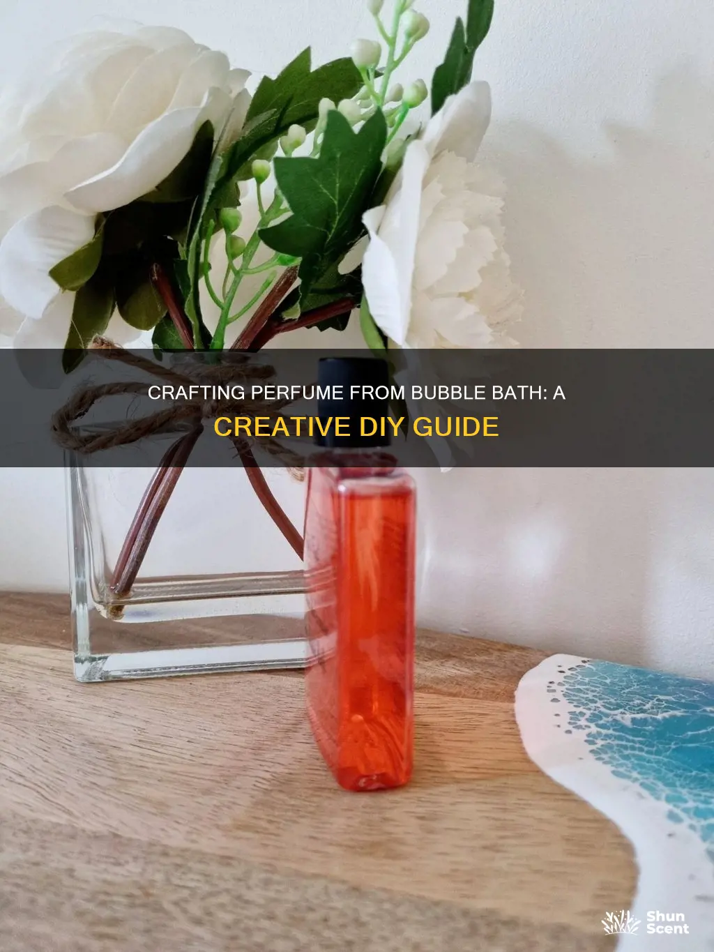 how to make perfume out of bubble bath
