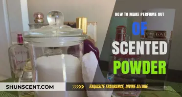 Crafting Perfume from Scented Powder: A Creative Fragrance Guide