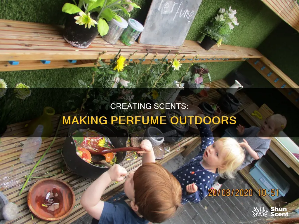 how to make perfume outside