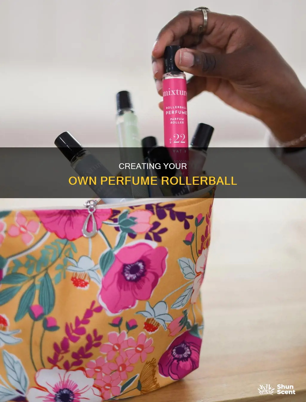 how to make perfume rollerball