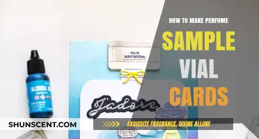 Creating Perfume Sample Vial Cards: A Beginner's Guide