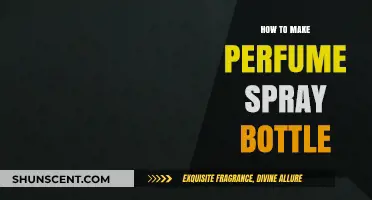 Creating Your Own Perfume Spray Bottle