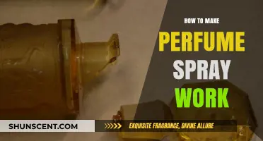 Creating a Scented Mist: Making Perfume Spray Work