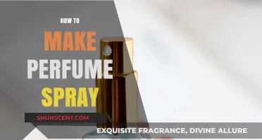 Creating Your Own Perfume Spray: A Beginner's Guide