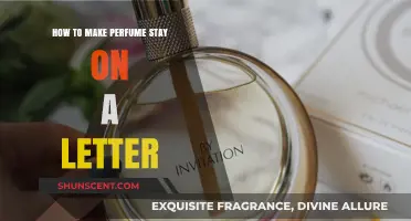 Scented Letters: Making Perfume Last on Paper
