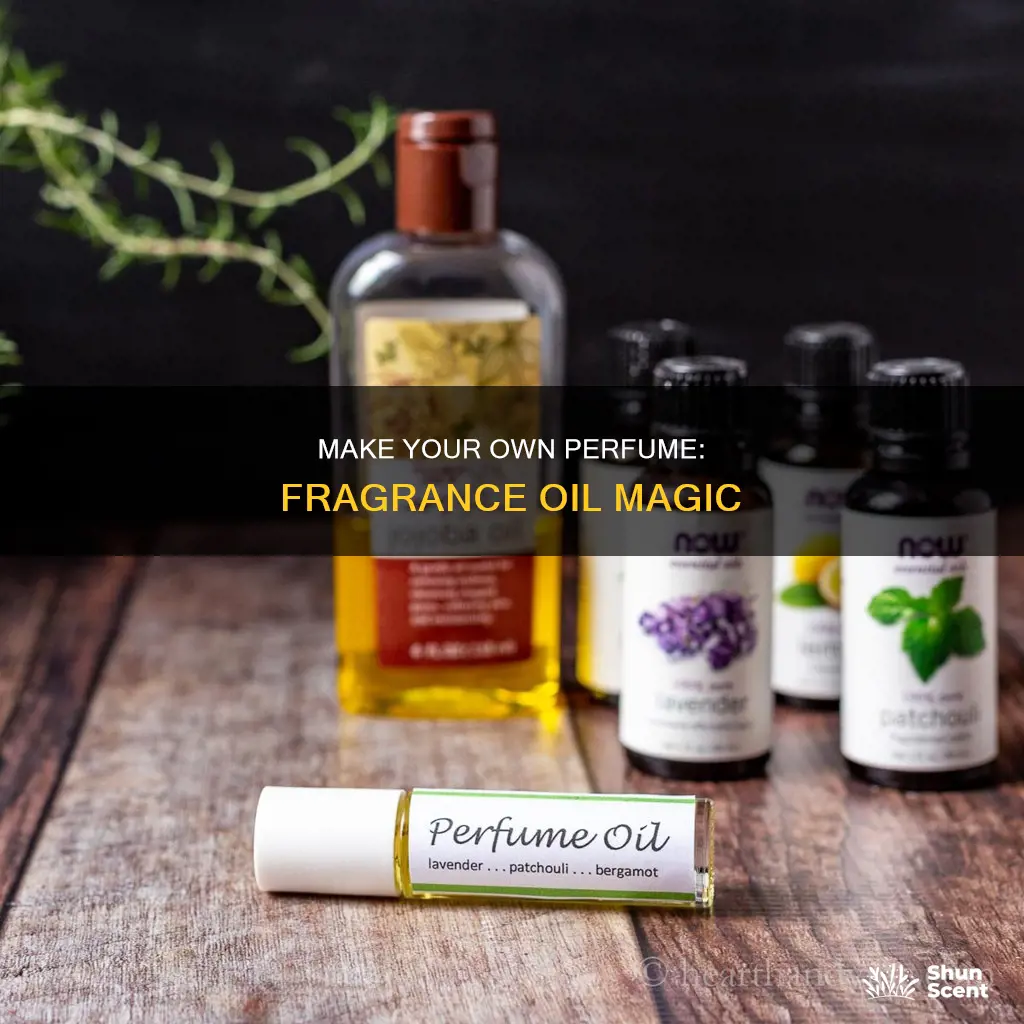 how to make perfume using fragrance oil