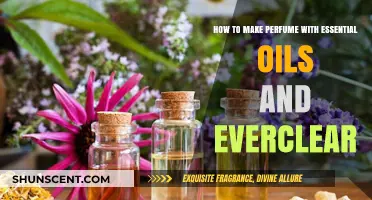 Creating Perfume with Essential Oils and Everclear