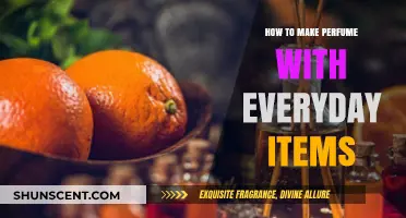 Crafting Scents: Making Perfume with Everyday Items