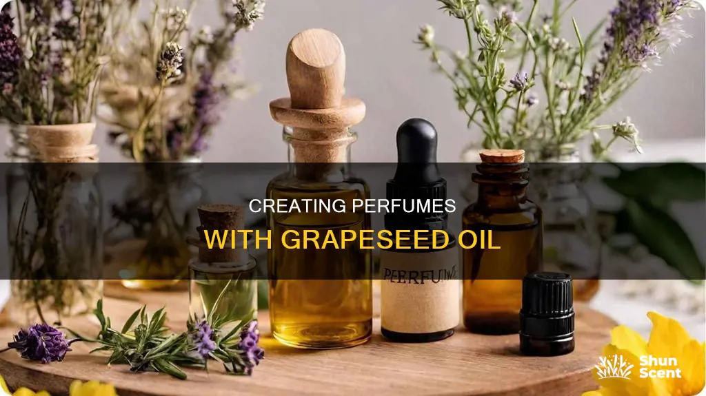 how to make perfume with grapeseed oil
