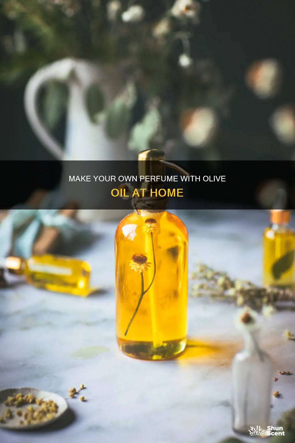 how to make perfume with olive oil