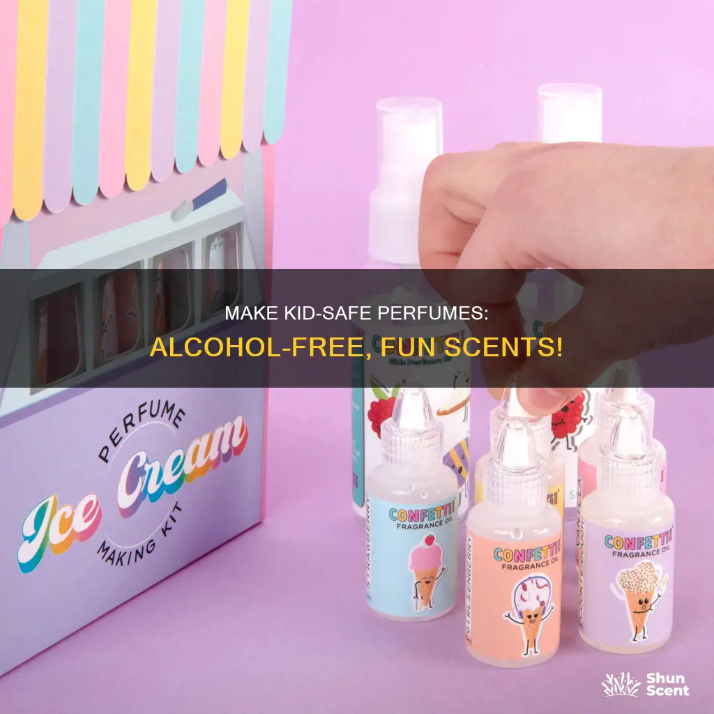 how to make perfume without alcohol for kids