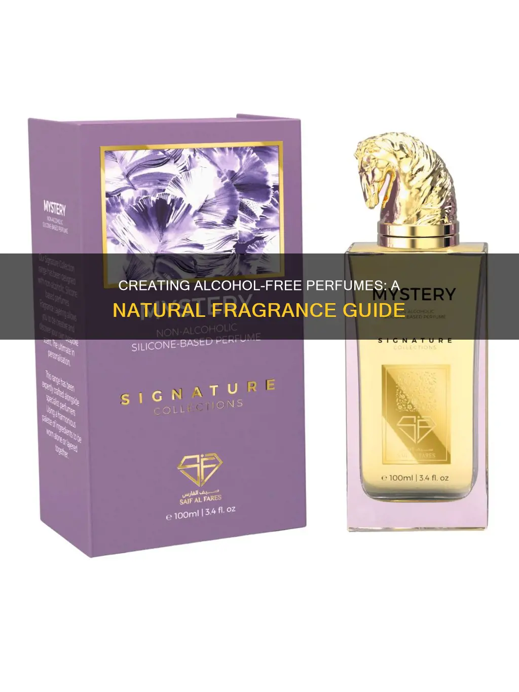 how to make perfume without alcohol