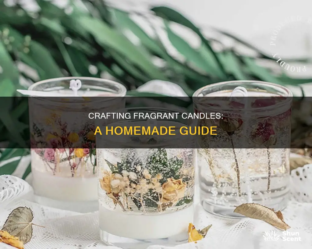 how to make perfumed candles at home