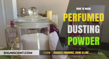 Creating Fragrant Dusting Powder at Home