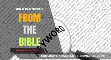 Biblical Perfumes: Crafting Scents from Scripture