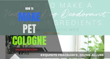 Make Your Pet Smell Divine: DIY Pet Cologne