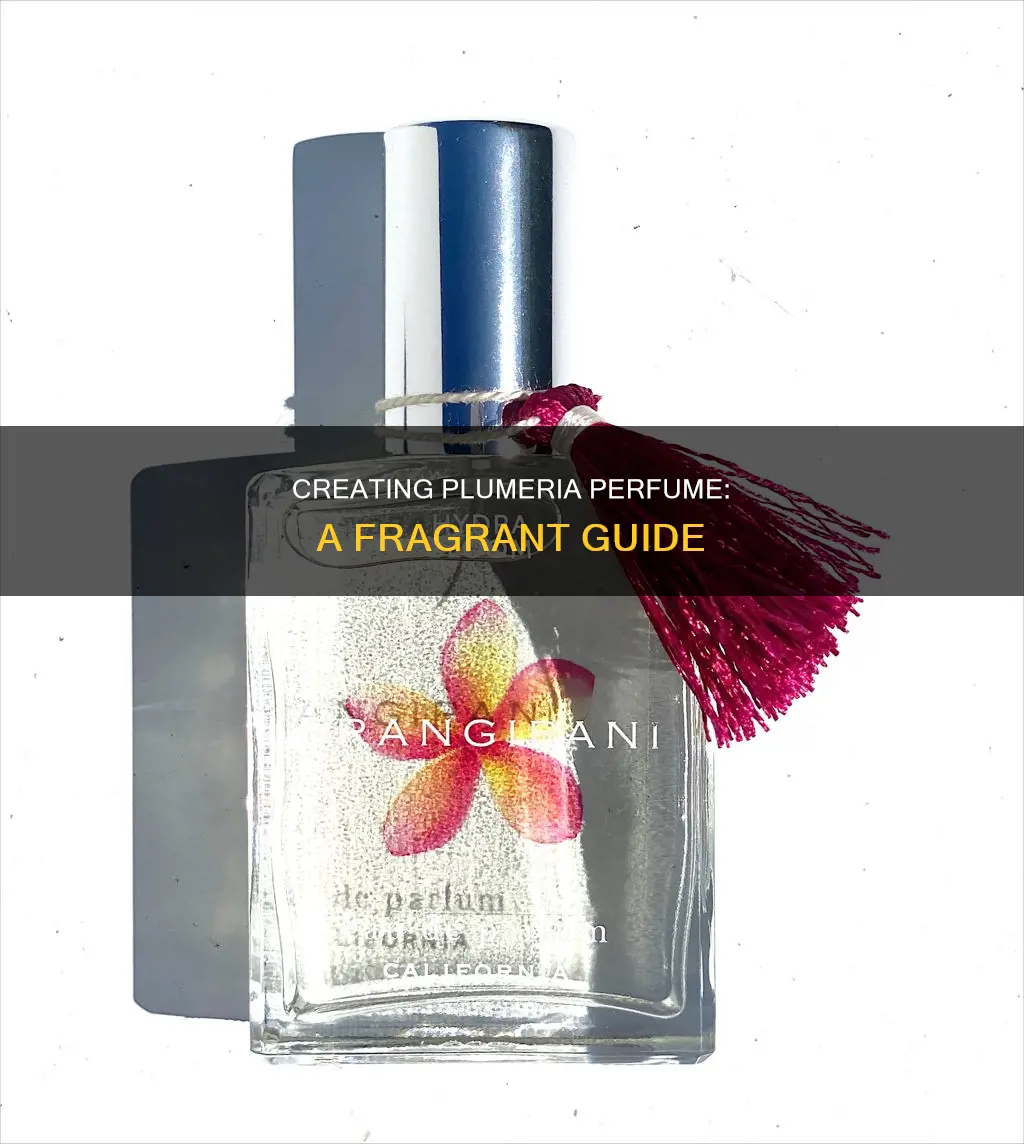 how to make plumeria perfume