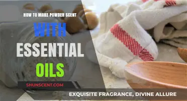 Crafting Aromatic Powder Scents with Essential Oils: A DIY Guide