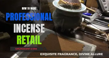 Incense Retail: Professionalism in Scent and Display