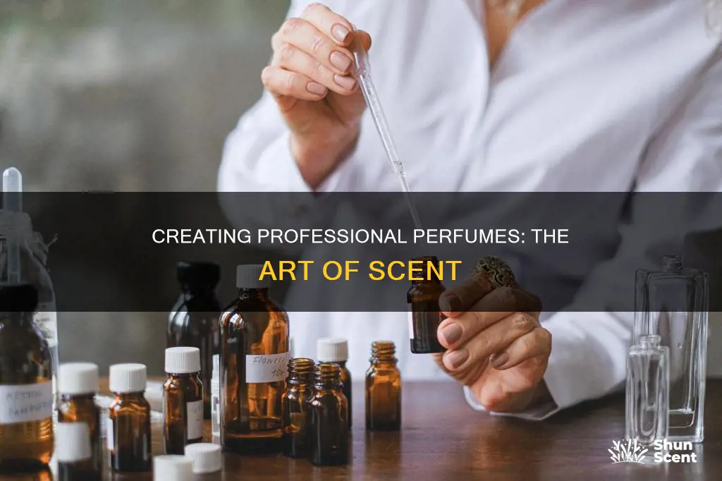 how to make professional smelling perfume