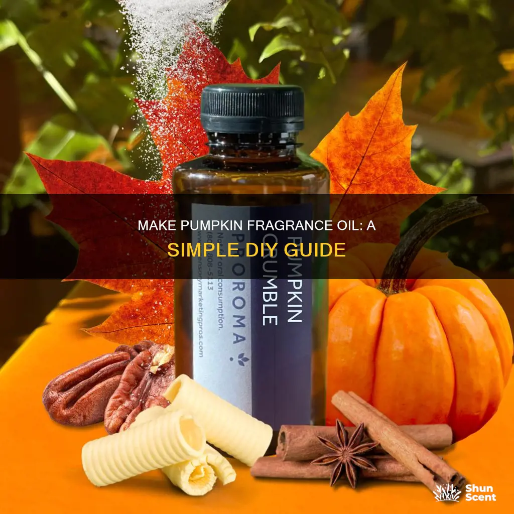 how to make pumpkin fragrance oil