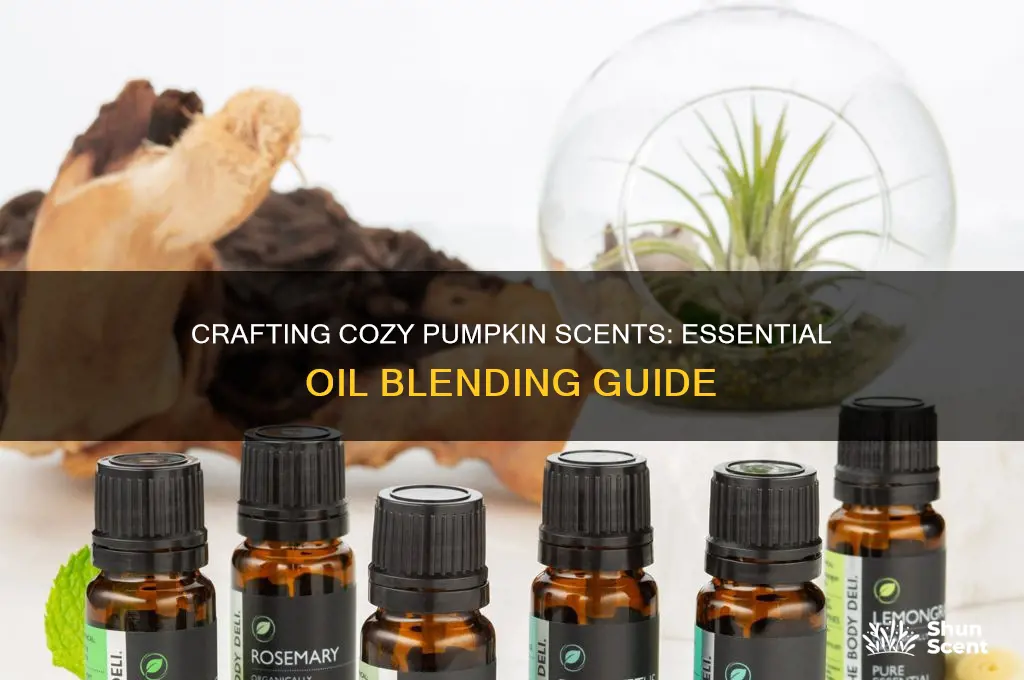 how to make pumpkin scent with essential oils