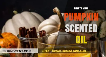 Crafting Warmth: A Guide to Making Pumpkin Scented Oil at Home