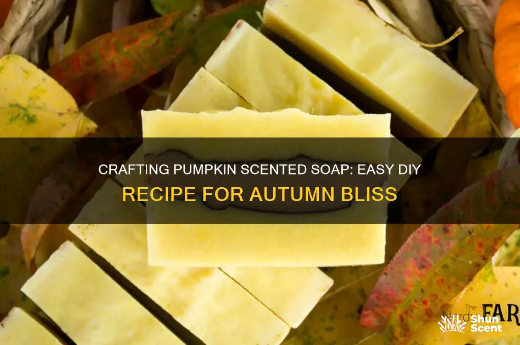 how to make pumpkin scented soap