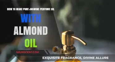 Creating Jasmine Perfume Oil with Almond Oil