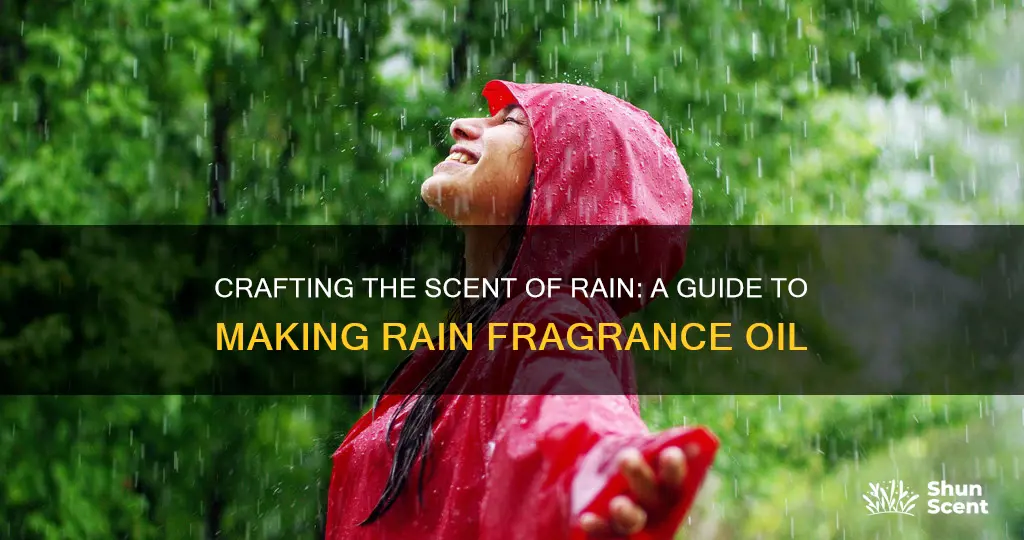 how to make rain fragrance oil