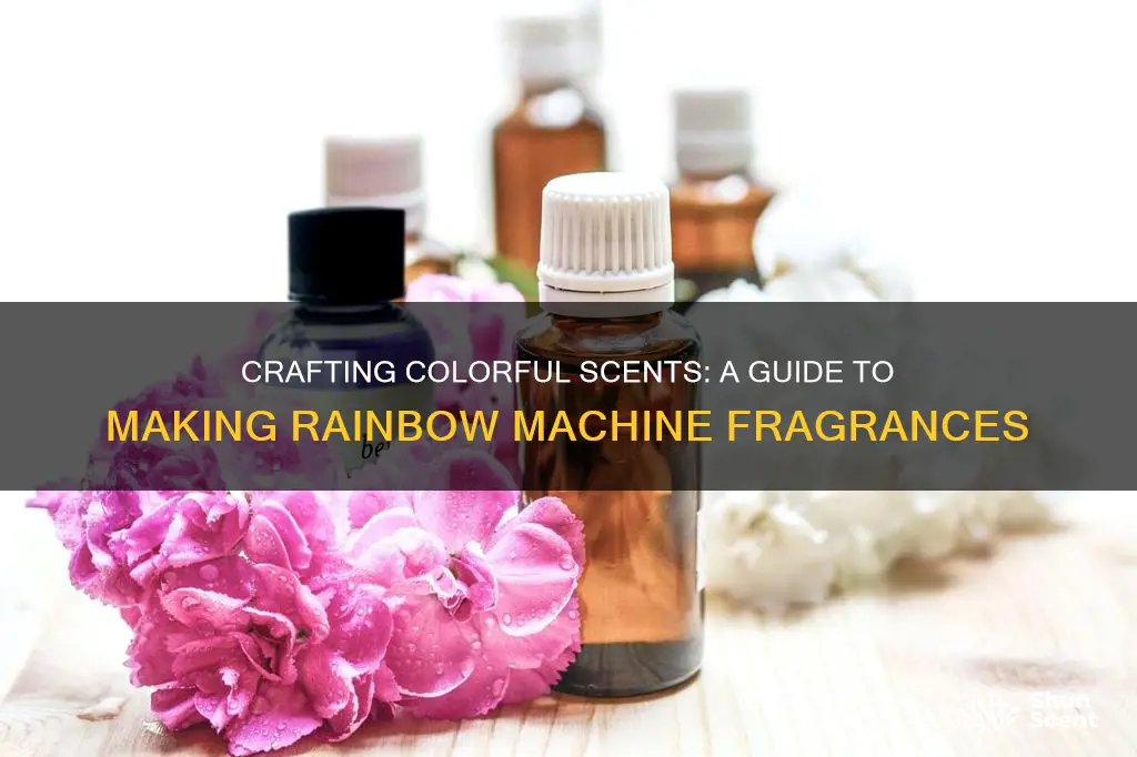 how to make rainbow machine fragrances