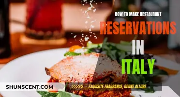 Making Reservations in Italy: A Guide for Tourists