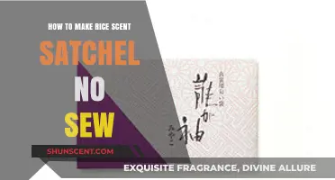 Easy DIY Rice Scent Satchel: No-Sew Crafting Guide