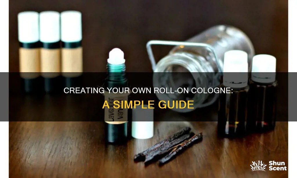 how to make roll on cologne