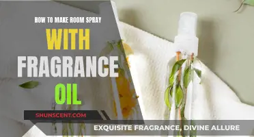 Make Your Own Room Spray with Fragrance Oil