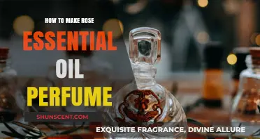 Creating Rose Essential Oil Perfume at Home