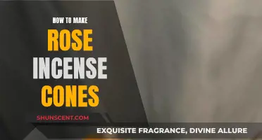 Making Rose Incense Cones: A Fragrant DIY Project
