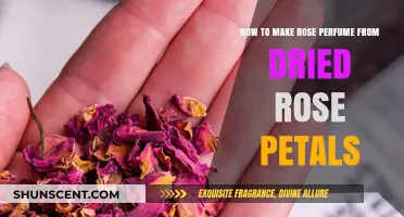 Creating Rose Perfume from Dried Petals