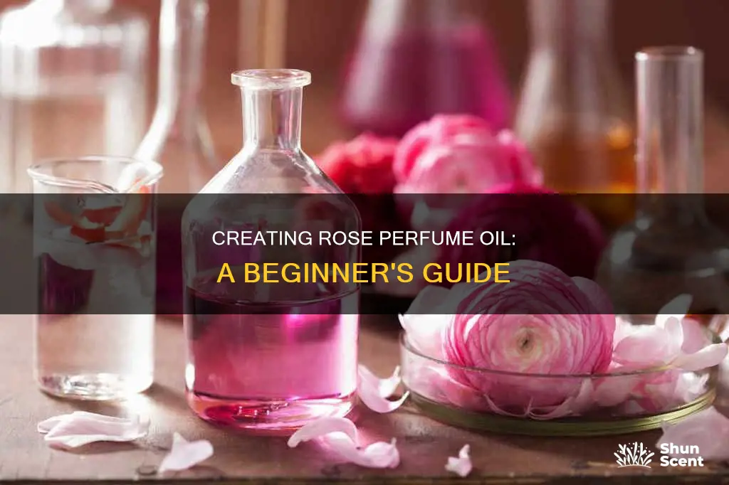 how to make rose perfume oil