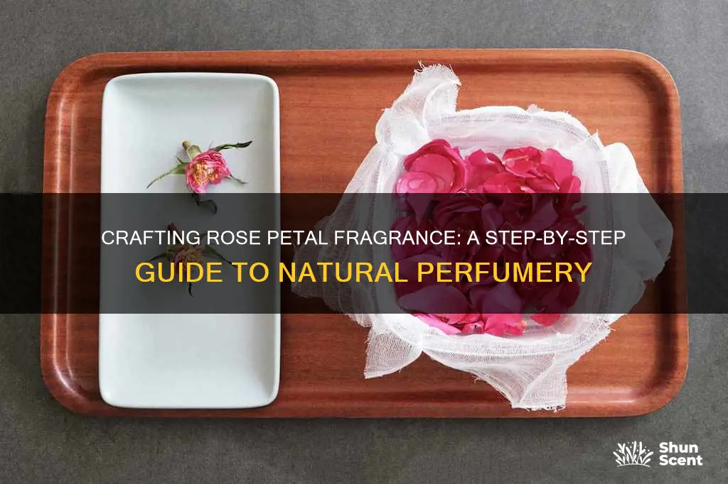 how to make rose petal fragrance