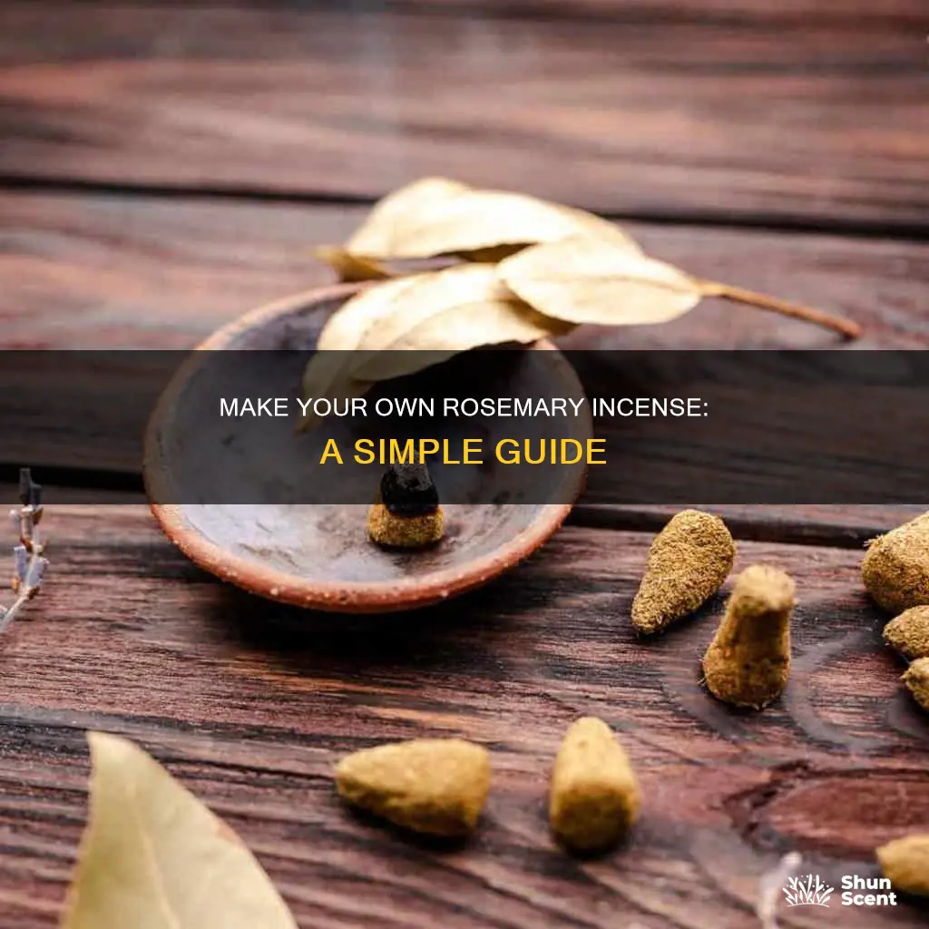 how to make rosemary incense