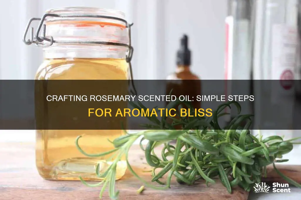 how to make rosemary scented oil